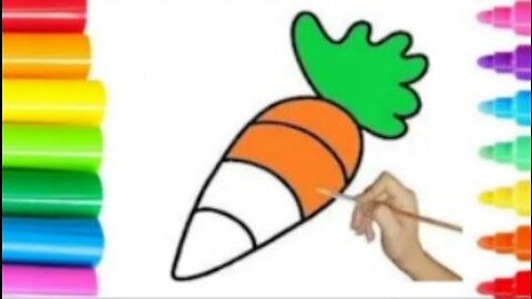 Drawing a CARROT for Picture