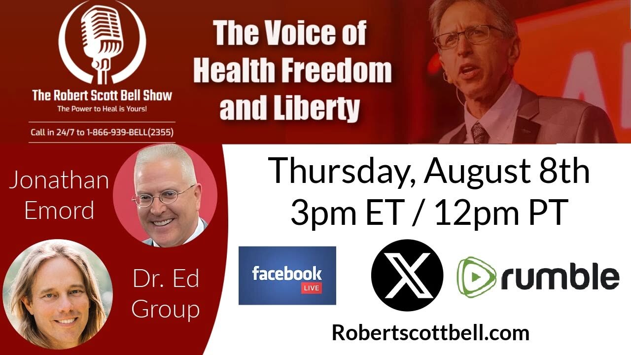 Jonathan Emord, Kamala Media Silence, Tim Walz Controversies, Dr. Ed Group, Healing for The A.G.E.S., Long Covid Masterclass - The RSB Show 8-8-24