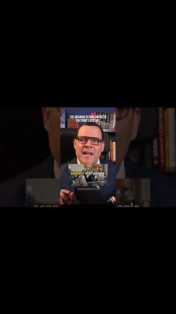 The meaning behind Gwyneth Paltrow's quick gesture