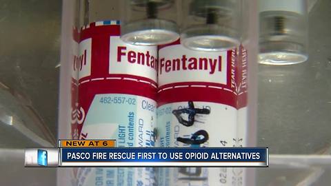 Local fire rescue to be first in Tampa Bay to offer non-opioid alternatives in ambulances