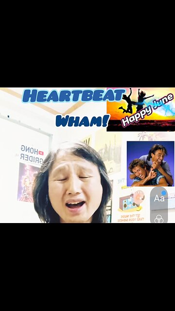 Short cover) Heartbeat/ Wham! #wham #georgemichael #7080 #shorts #singer