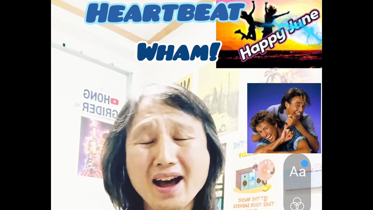 Short cover) Heartbeat/ Wham! #wham #georgemichael #7080 #shorts #singer