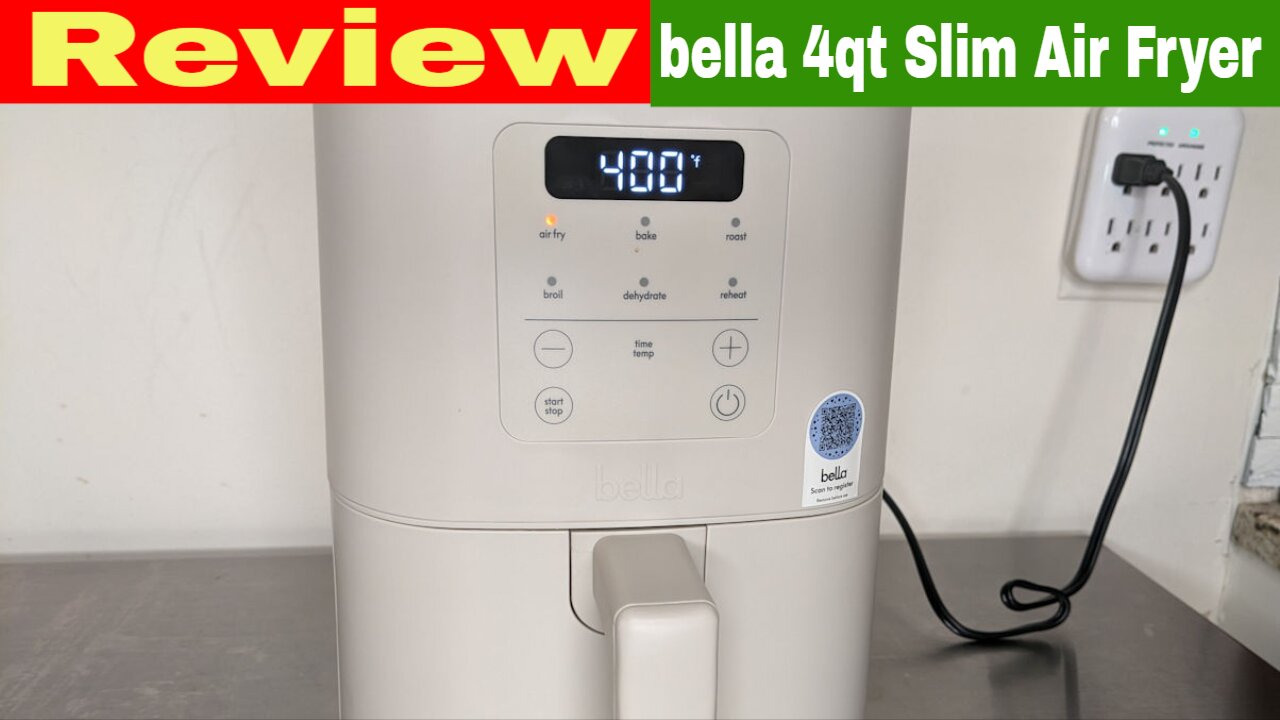 bella 4qt Slim Air Fryer Review