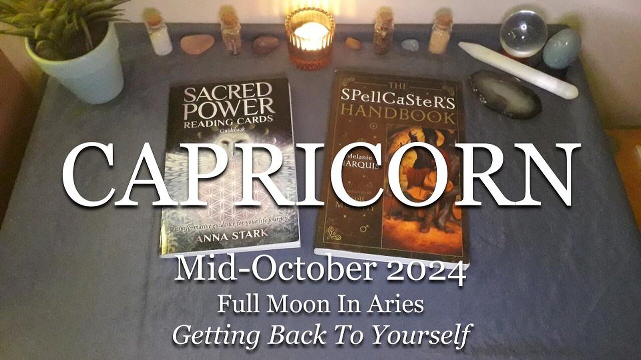 CAPRICORN - Getting Back To Yourself - Mid-October 2024