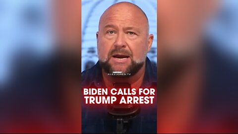 Alex Jones: Biden Calls For The Arrest of Trump, After Falsely Claiming Trump Will Use The Military on You - 10/23/24