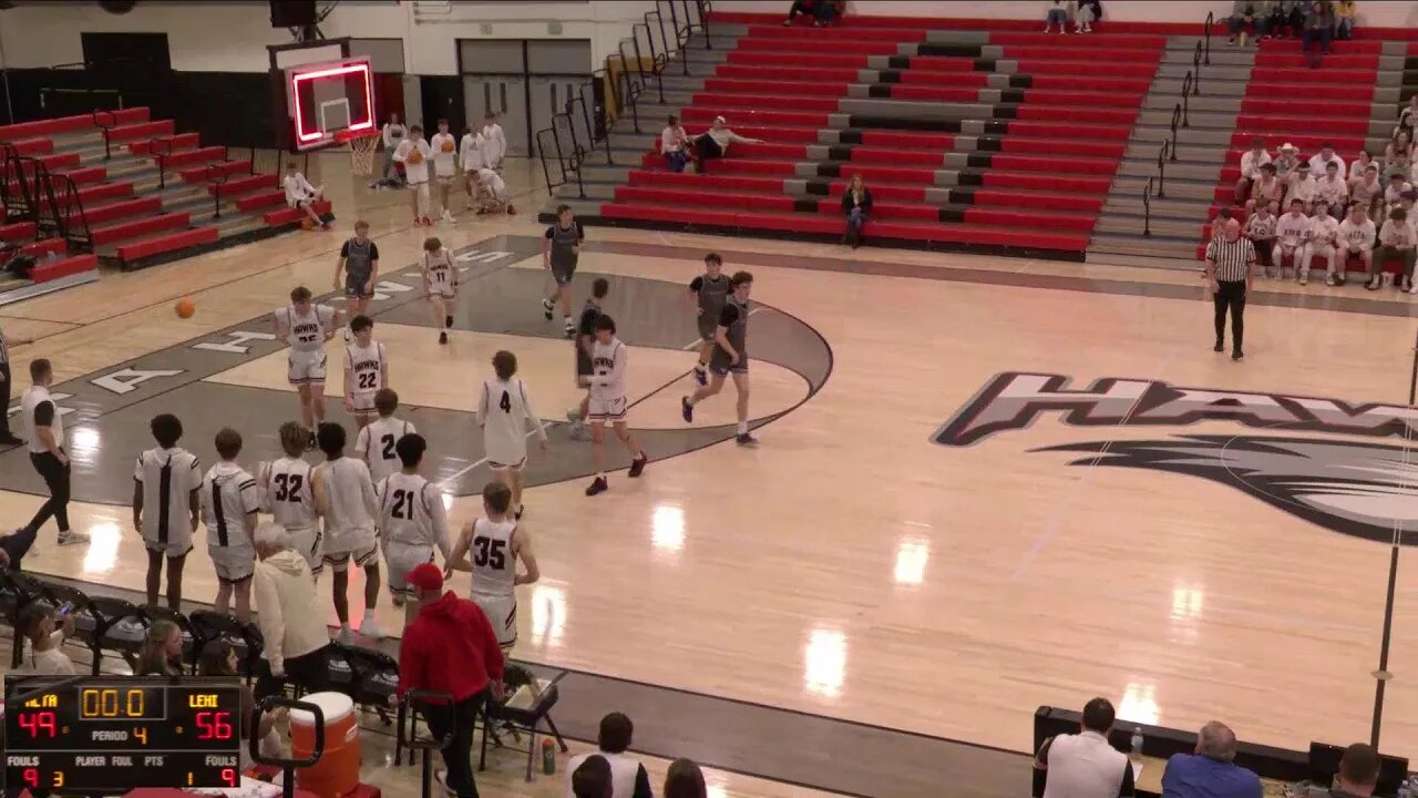 Alta Hawks JV vs Lehi Boys' Basketball