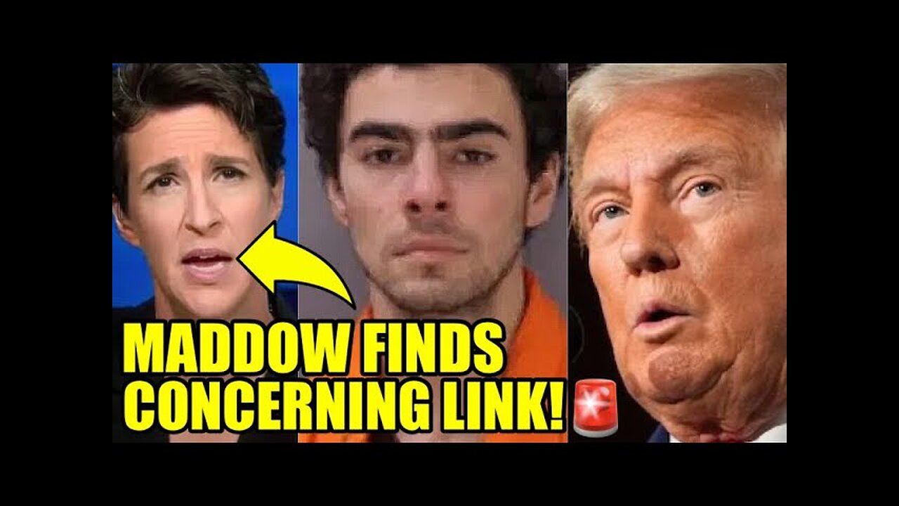 Maddow Uncovers A CONNECTION Between Trump And CEO Shooter