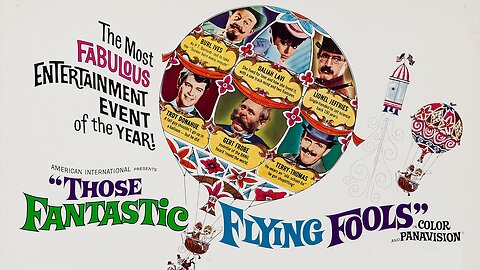 Those Fantastic Flying Fools (1967) Terry Thomas, Burl Ives
