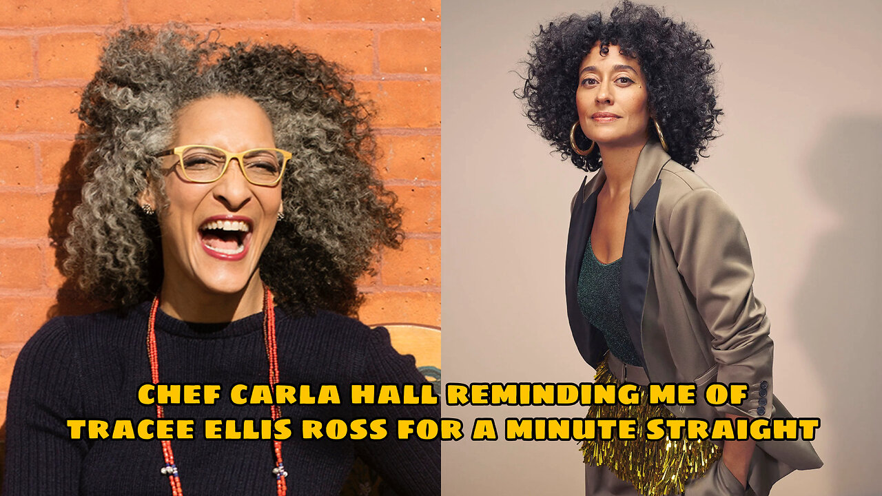 Chef Carla Hall reminding me of Tracee Ellis Ross for a minute straight