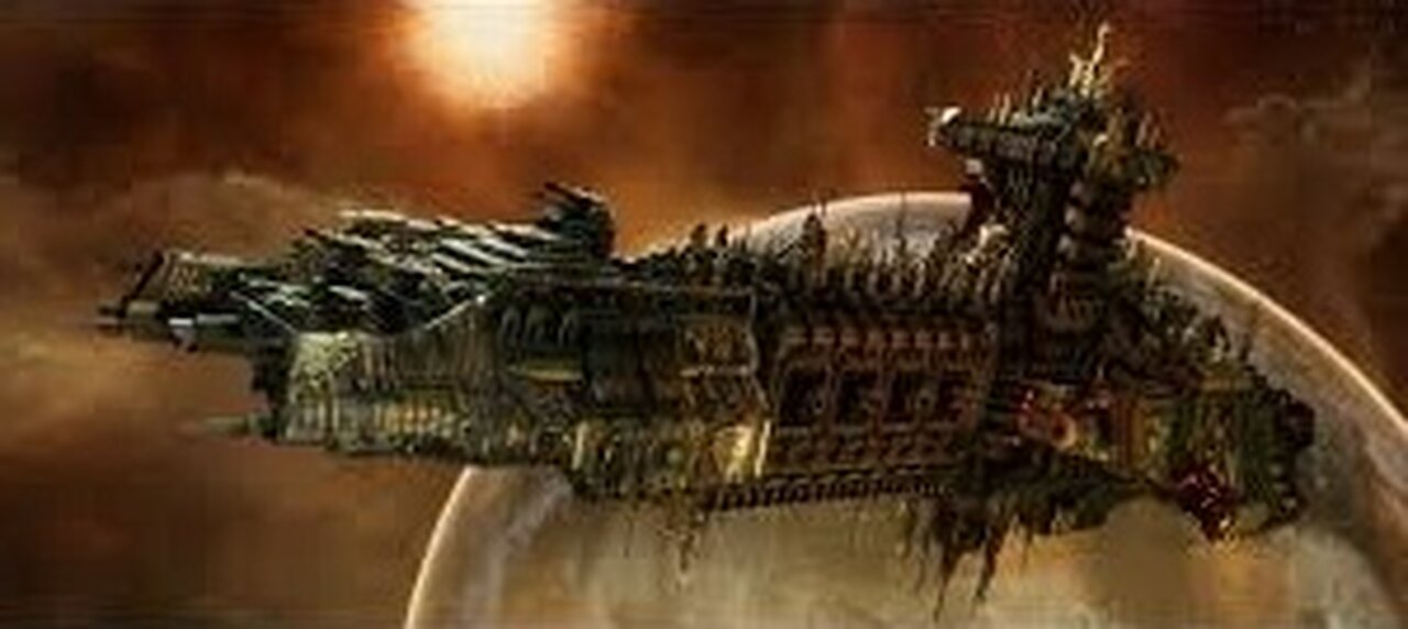 Gothic Battleship Cathedral 40K - MUSIC MIX - SPACE MARINE