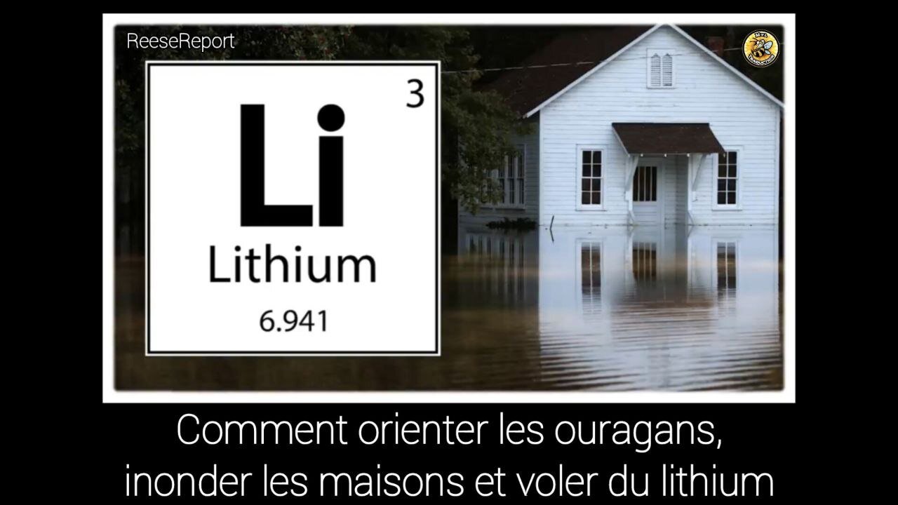 Comment orienter les ouragans, inonder les maisons et voler du lithium.