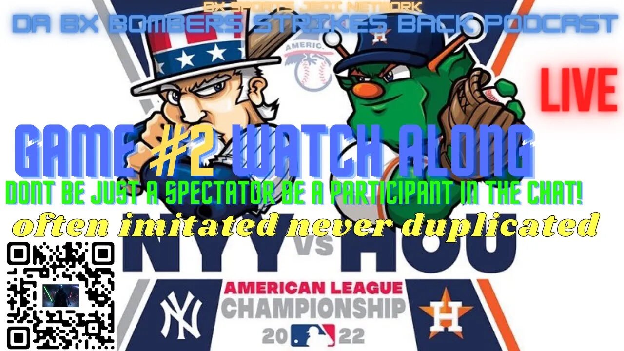 ⚾MLB A.L CHAMPIONSHIP SERIES GM#2 YANKEES VS ASTROS WATCH ALONG #ALCS