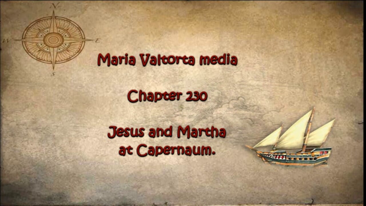 Jesus and Martha at Capernaum.