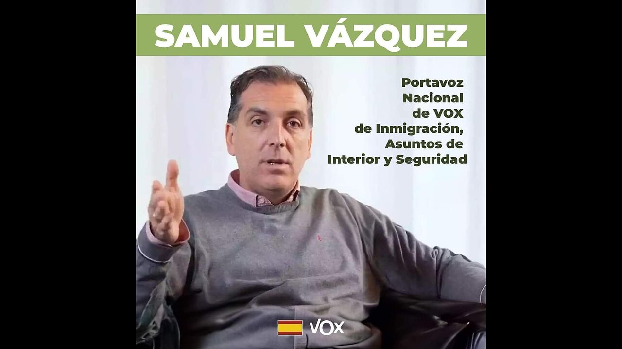 Fusté anuncia que Samuel Vázquez es el nuevo portavoz de inmigración de VOX