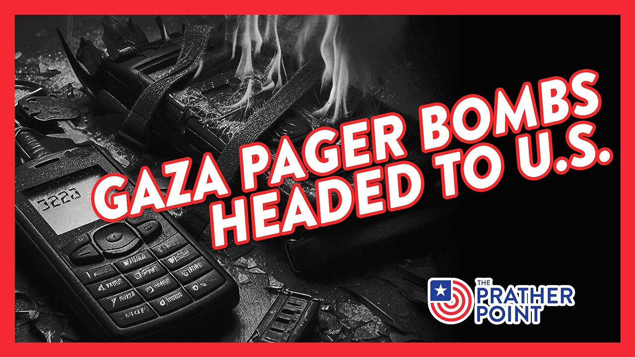 SHOCKING: GAZA PAGER BOMBS HEADED FOR U.S.—ECHOES OF UKRAINE BIOWEAPONS THREAT!