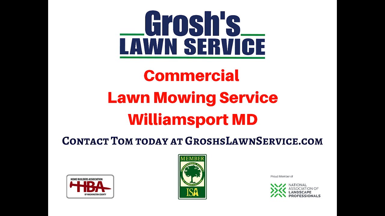 Commercial Lawn Mowing Service Williamsport MD Washington County Maryland