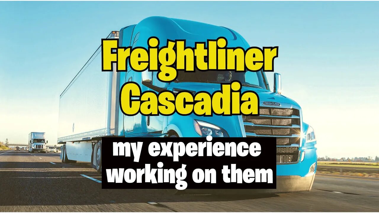 What is my opinion on working on Freightliner Cascadia? #shorts