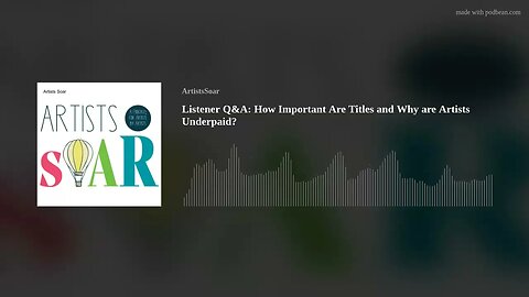 Listener Q&A: How Important Are Titles and Why are Artists Underpaid?