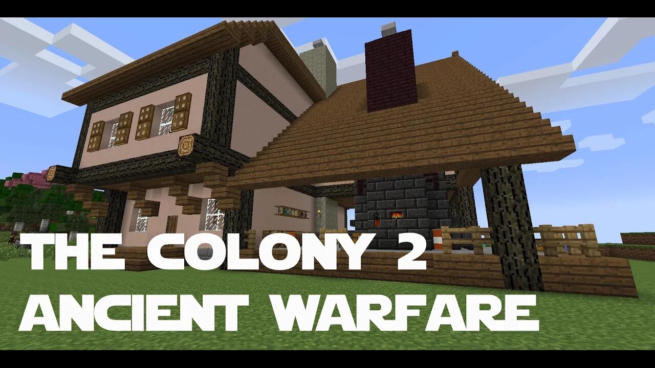 Minecraft Ancient Warfare - The Colony 2 ep 1 - A New Server