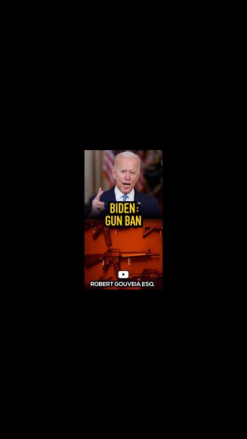 Joe Biden on Banning Guns #shorts