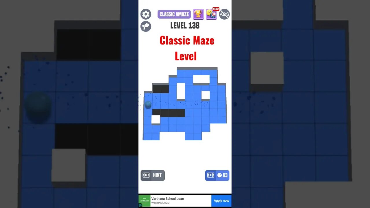 Classic Maze Level 138. #shorts