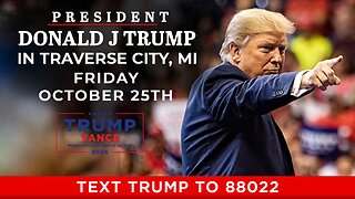 LIVE: President Trump in Traverse City, MI