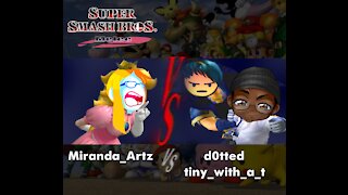 Miranda_Artz VS d0tted & tiny! Super Smash Bros. Melee highlights