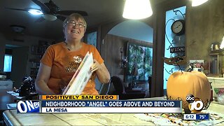 Neighborhood 'angel' goes above and beyond to help others