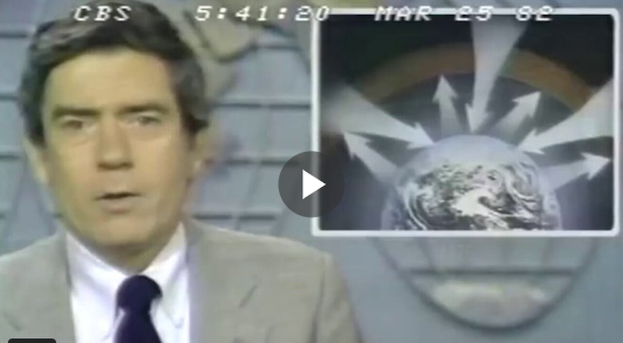 1982: CBS News report—featuring a 34-year-old Al Gore—predicts the "widespread disruption...