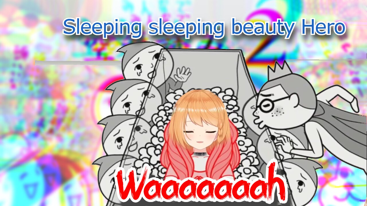 [kuukiyomi] vtuber Elena yunagi sleeping beauty kiss - waaaaah