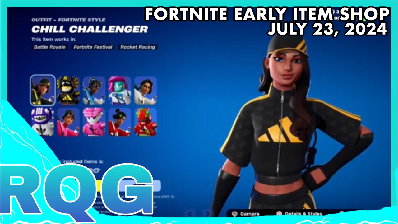 “NEW” ADIDAS COLLAB IS HERE! FORTNITE EARLY ITEM SHOP (July 23, 2024)