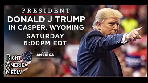 LIVE: President Donald J. Trump in Casper, Wyoming