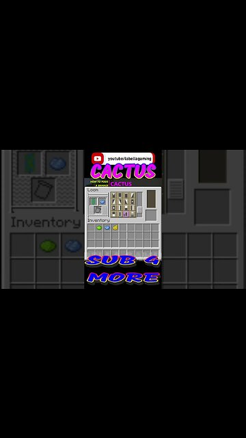 Cactus Banner | Minecraft