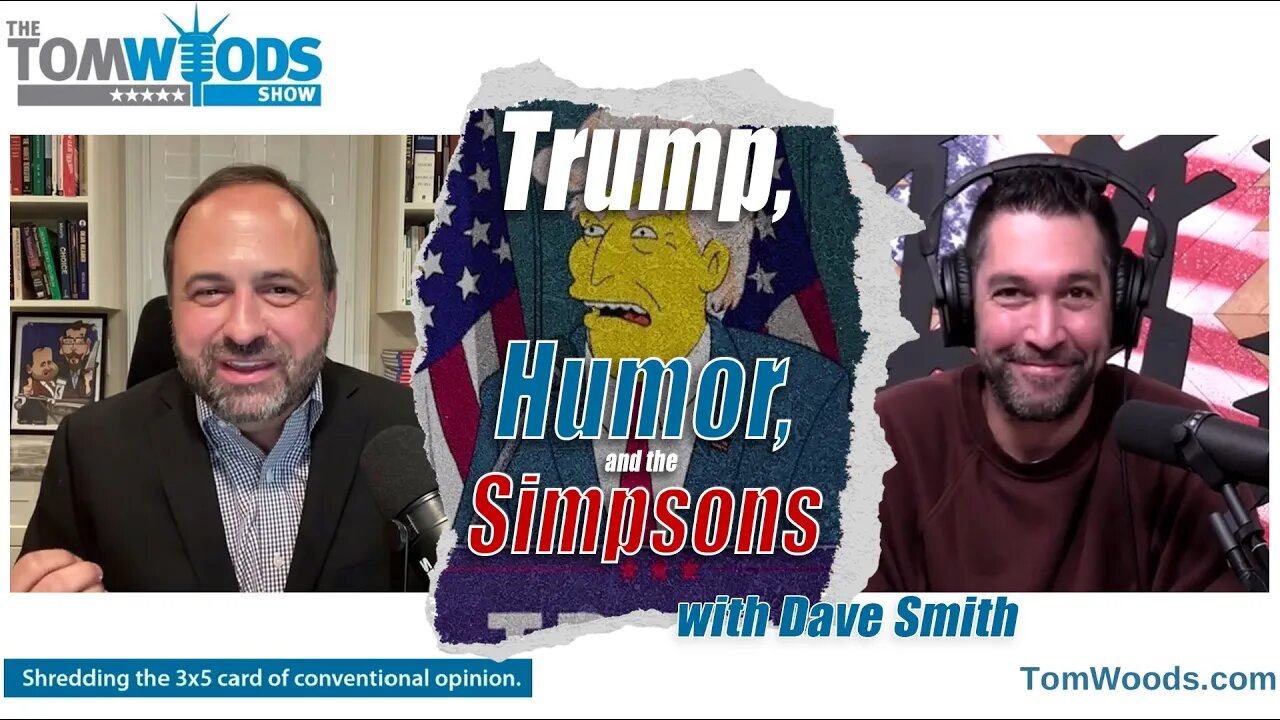 Ep. 2387 Dave Smith on Trump, Humor, and The Simpsons