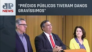 Ministro da Justiça concede coletiva sobre invasão aos Três Poderes