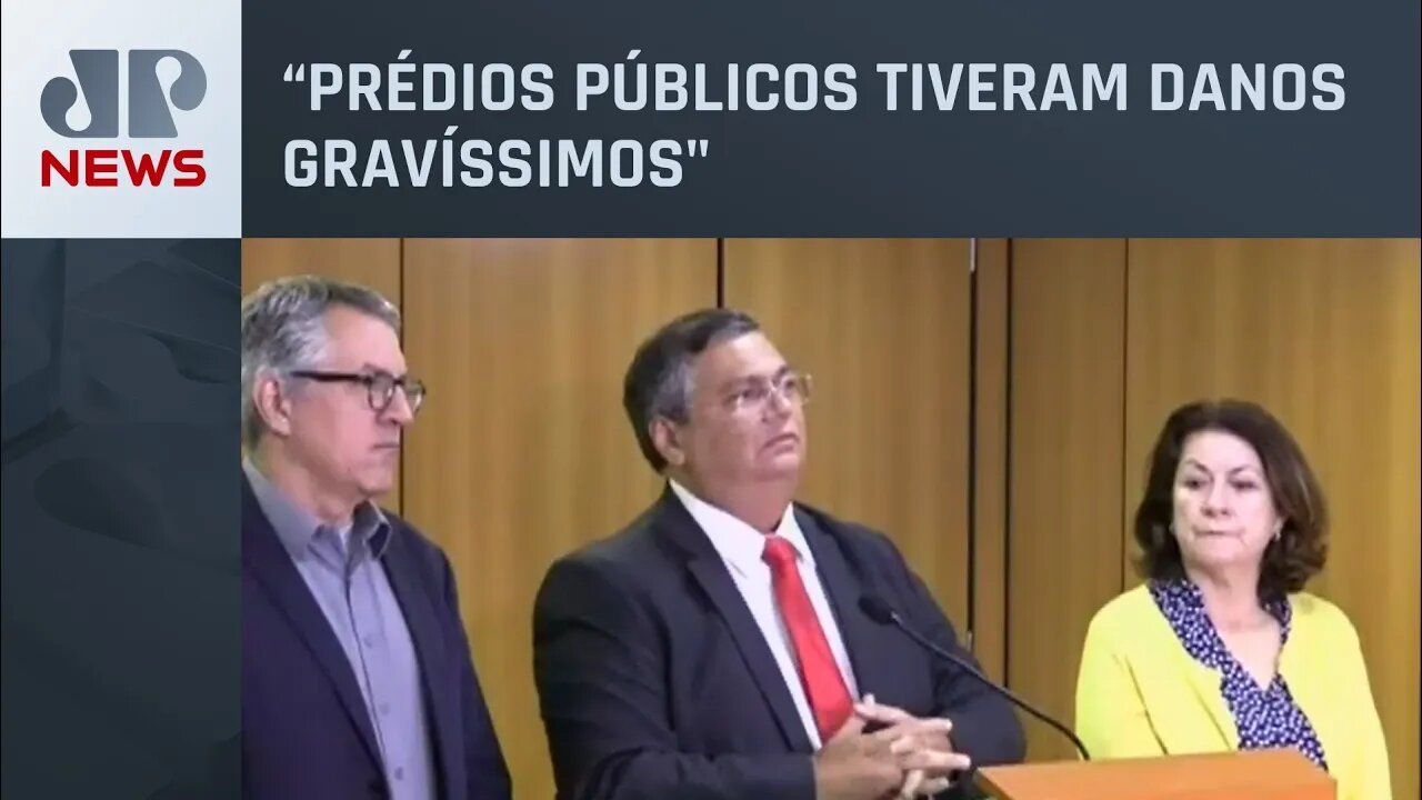 Ministro da Justiça concede coletiva sobre invasão aos Três Poderes