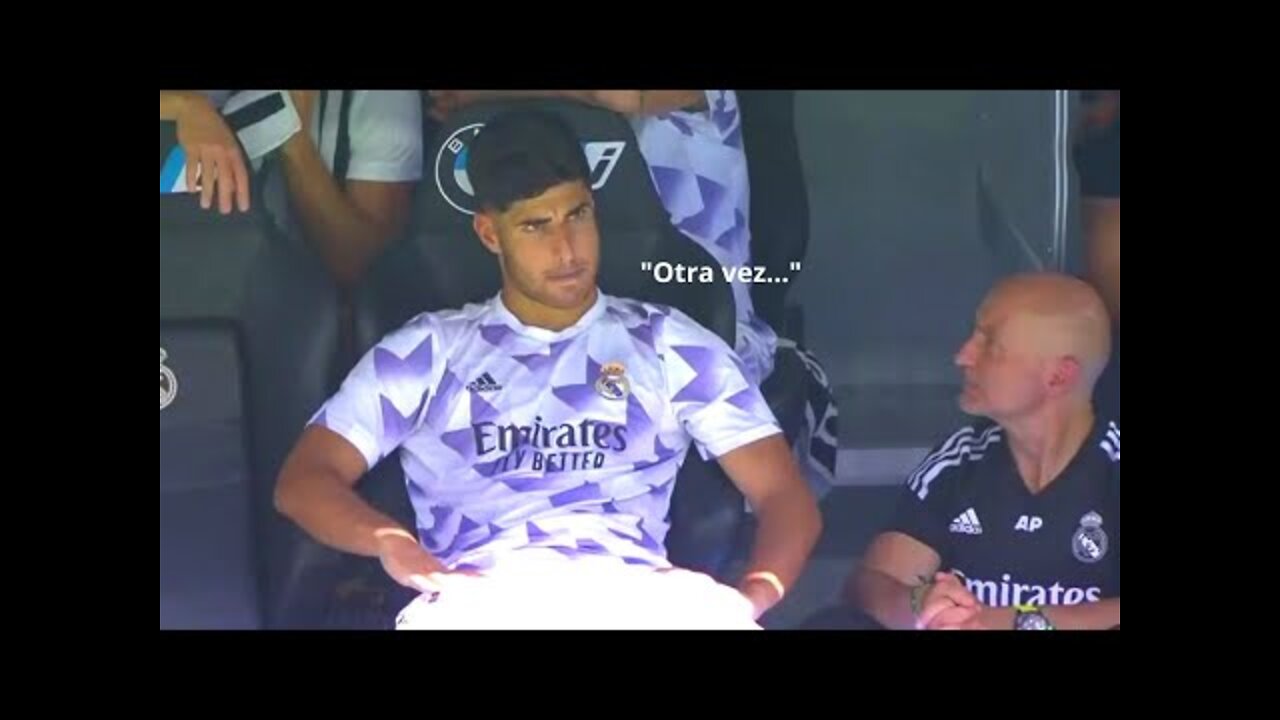 El enfado de Asensio fue monumental