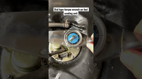 Dial type torque wrench on fuel sending unit #bmw #mechanic #car #automobile #bmwm5 #bmwe34