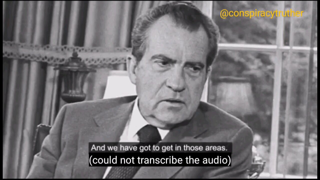 Nixon knew the Jews couldn't be trusted