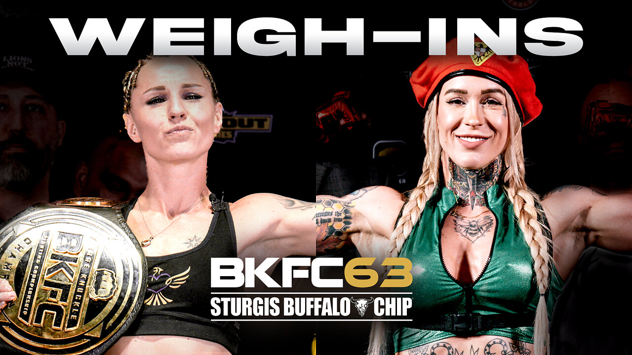 BKFC 63 STURGIS HART vs STARLING WEIGH IN