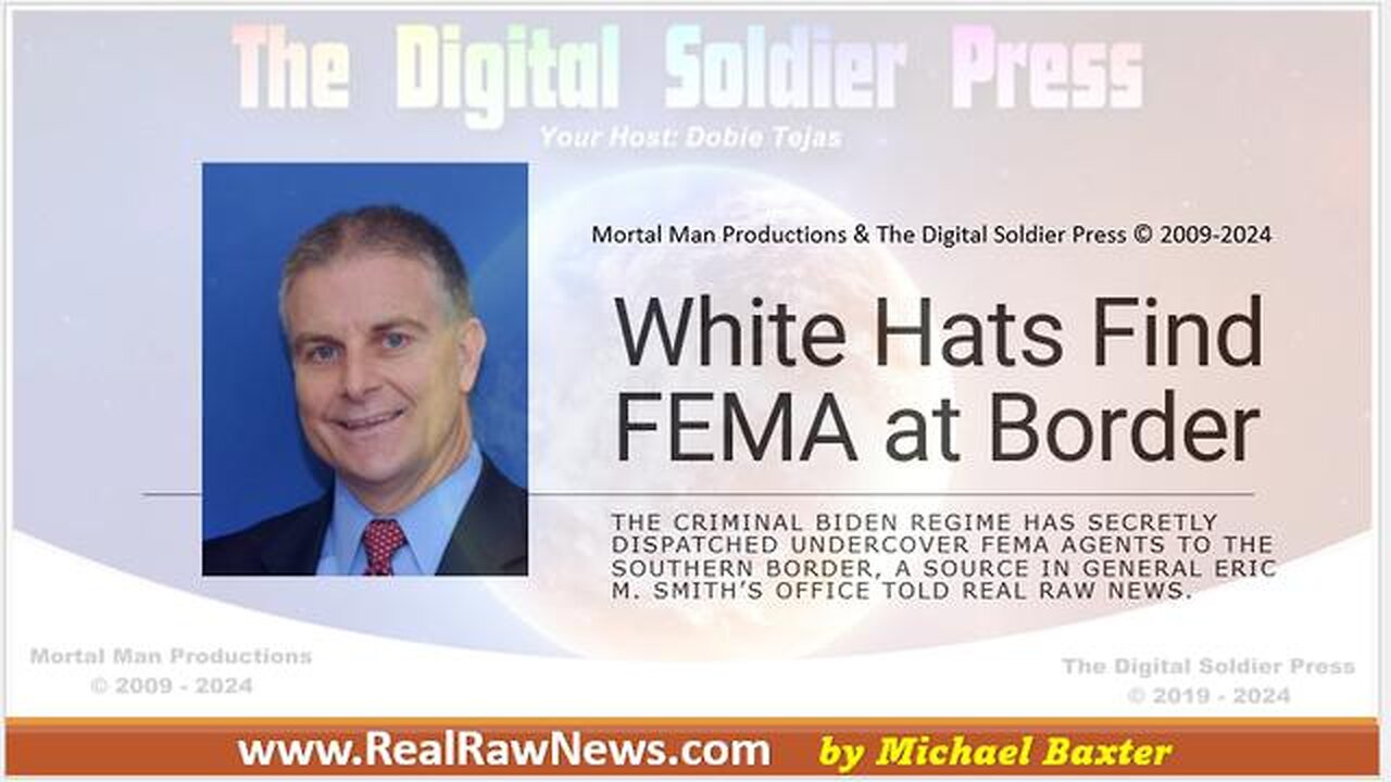 WHITE HATS ARRESTS FEMA GOON TONY ROBINSON