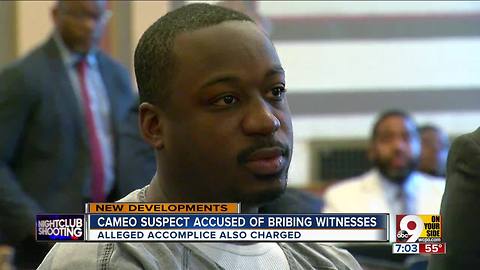 Cameo suspect accused of bribing witnesses