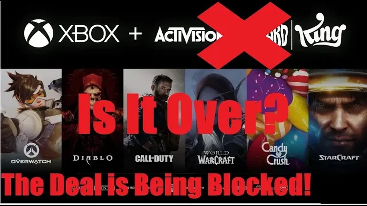 Xbox Activision Merger BLOCKED! Breaking News!