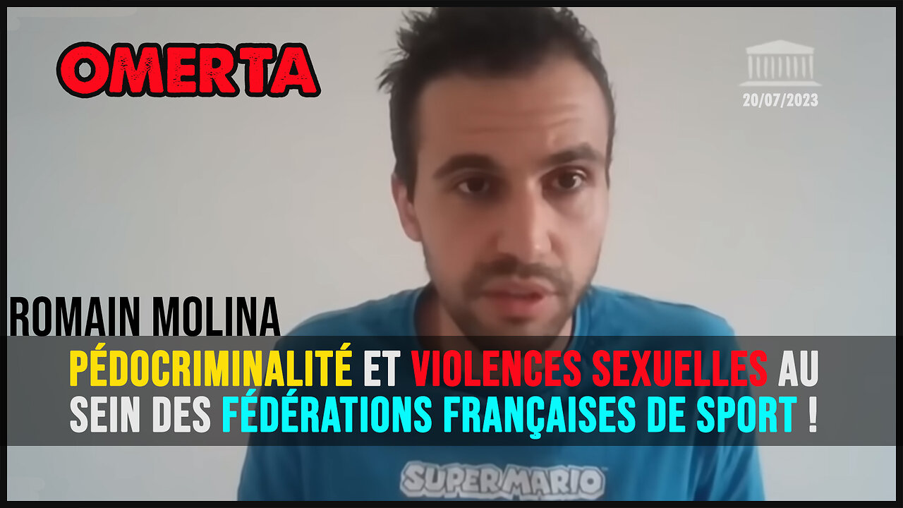 R. Molina témoigne à la Commission d'enquête de l'AN : sport pro et pédophilie, viols, racket...