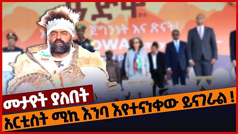 አርቲስት ሚኪ እንባ እየተናነቀው ይናገራል❗#ethiopia | Adwa | Addis Abeba | Menelik | Mar-04-2023