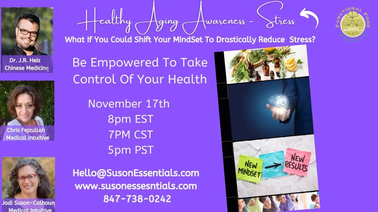 Healthy Aging Awareness - Stress
