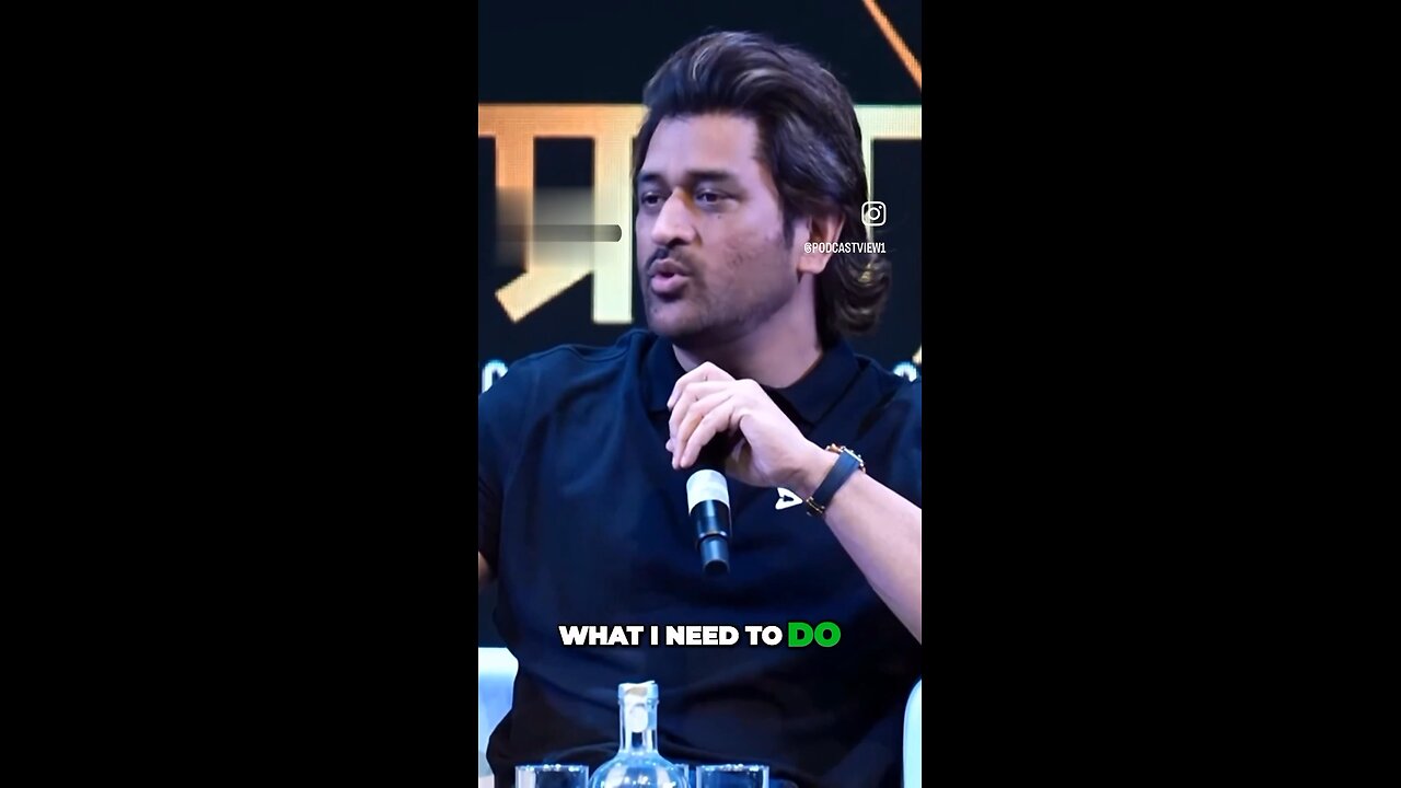 #msdhoni talking about #ipl #cricket