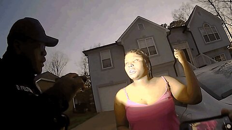 Roommate Fight Over Food In The Fridge Bring Cops, She Locks Her Door, Hiding Like She’s Not There!
