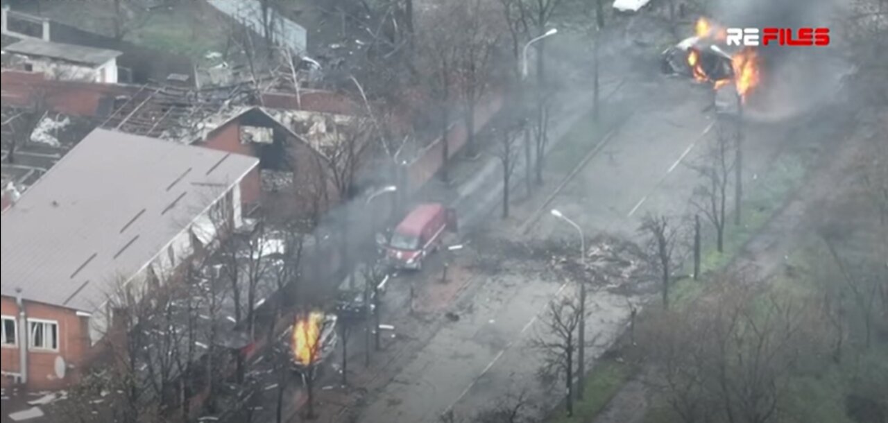 Terrible (Apr 22,2022) Ukrainian armed force destroys Russian BMP-2 tank in the Luhansk region