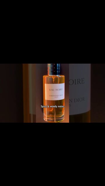 My favorite Dior fragrance 🖤 Christian Dior Eau Noire
